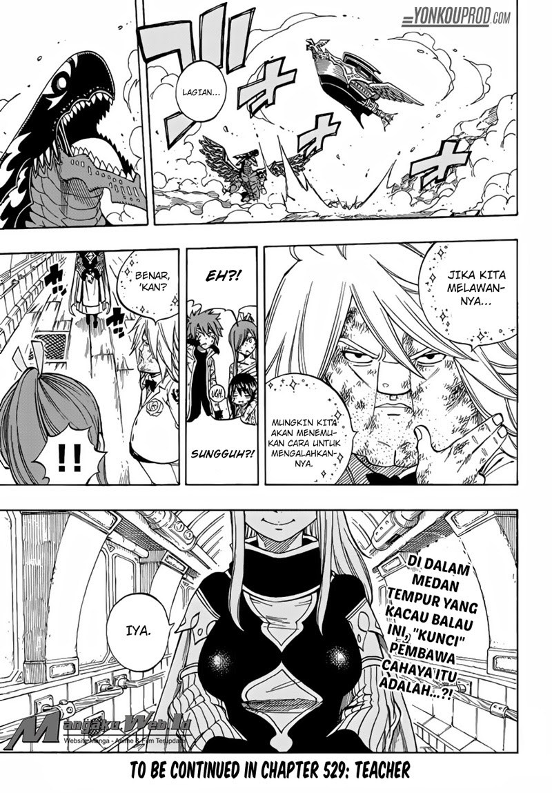 Fairy Tail — Chapter 528, halaman 19