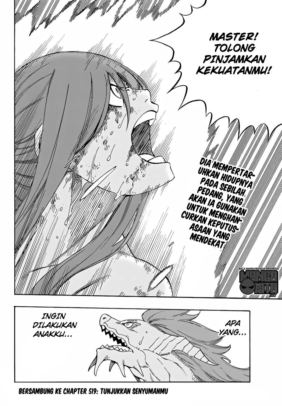 Fairy Tail — Chapter 518, halaman 21