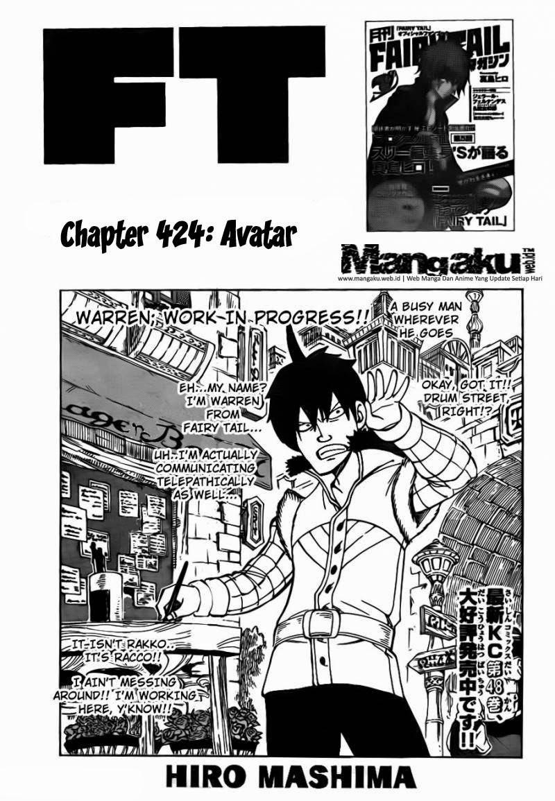 Fairy Tail — Chapter 424, halaman 2
