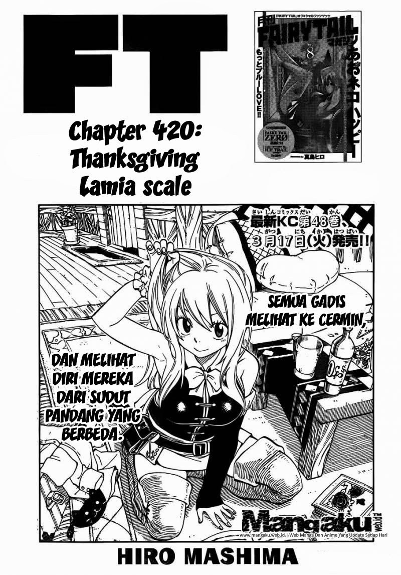 Fairy Tail — Chapter 420, halaman 2