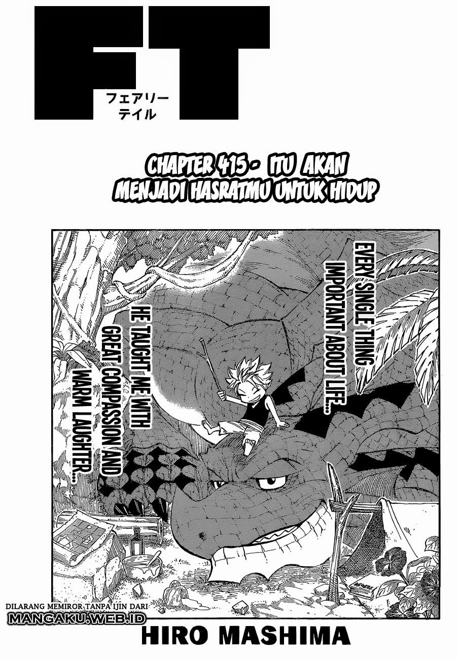 Fairy Tail — Chapter 415, halaman 3