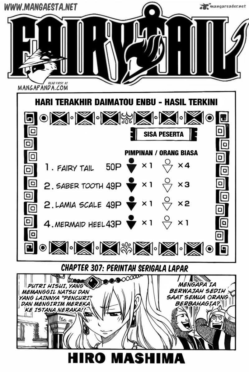 Fairy Tail — Chapter 307, halaman 1