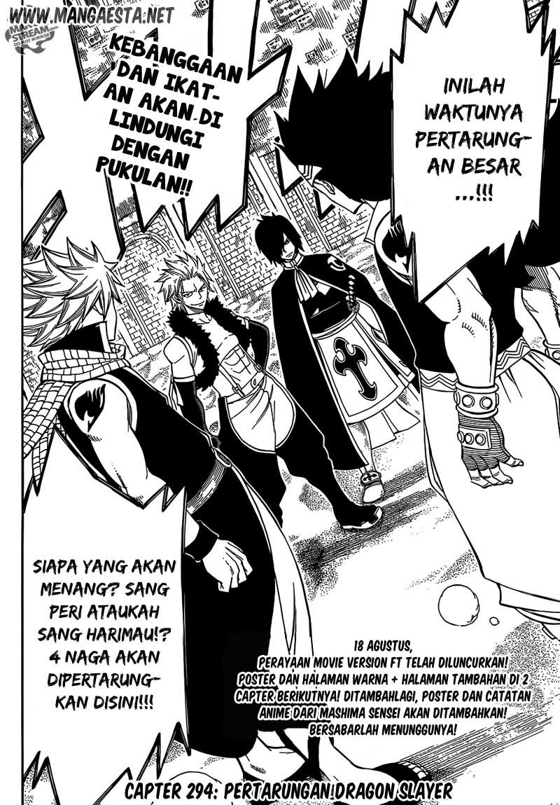 Fairy Tail — Chapter 293, halaman 19