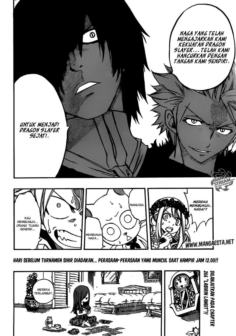 Fairy Tail — Chapter 265, halaman 21