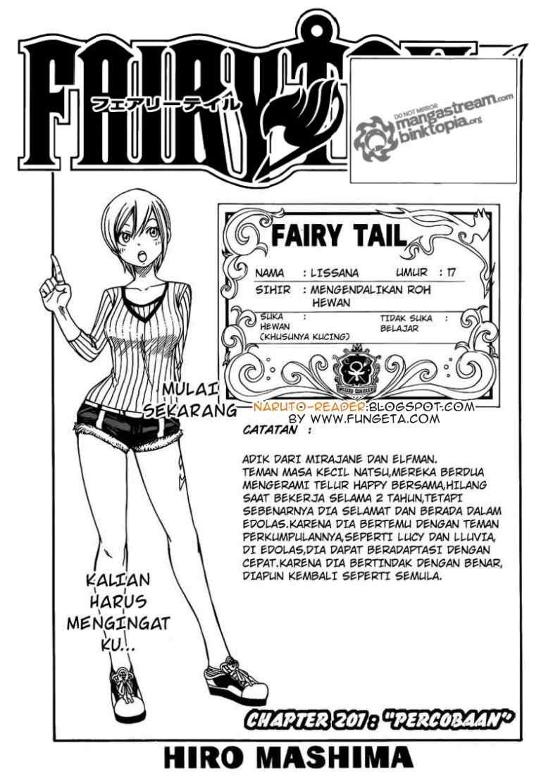 Fairy Tail — Chapter 201, halaman 1