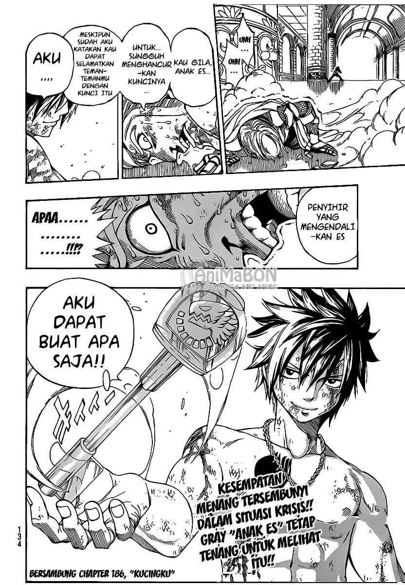 Fairy Tail — Chapter 185, halaman 19