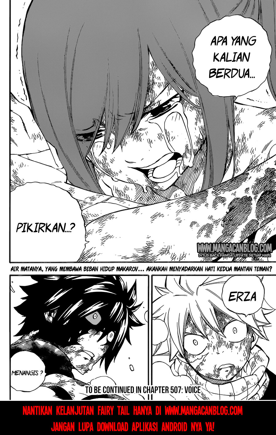 Fairy Tail — Chapter 506, halaman 22