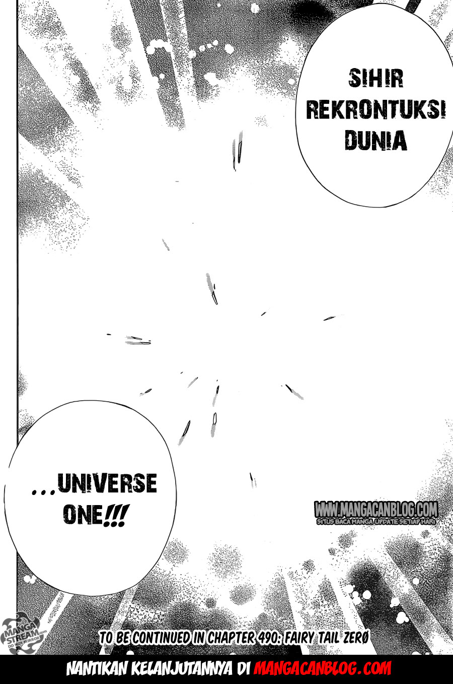 Fairy Tail — Chapter 489, halaman 22