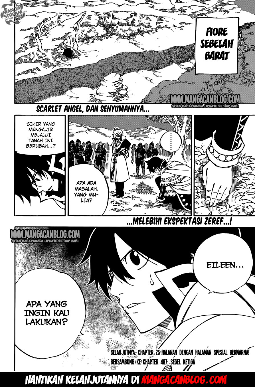Fairy Tail — Chapter 486, halaman 21