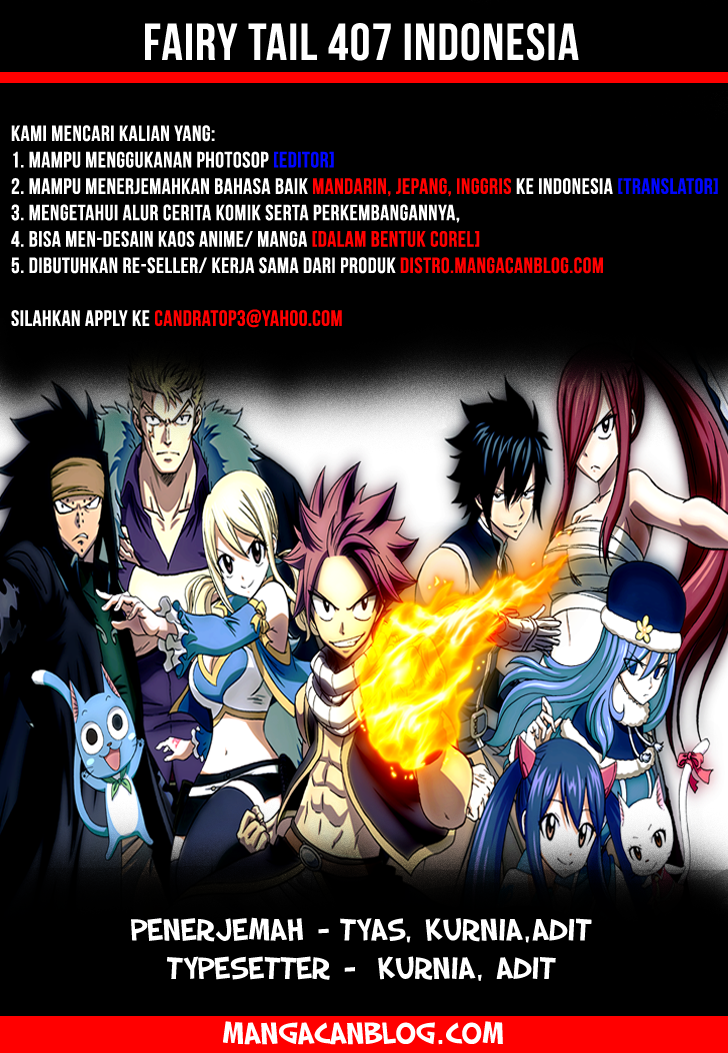 Fairy Tail — Chapter 407, halaman 1