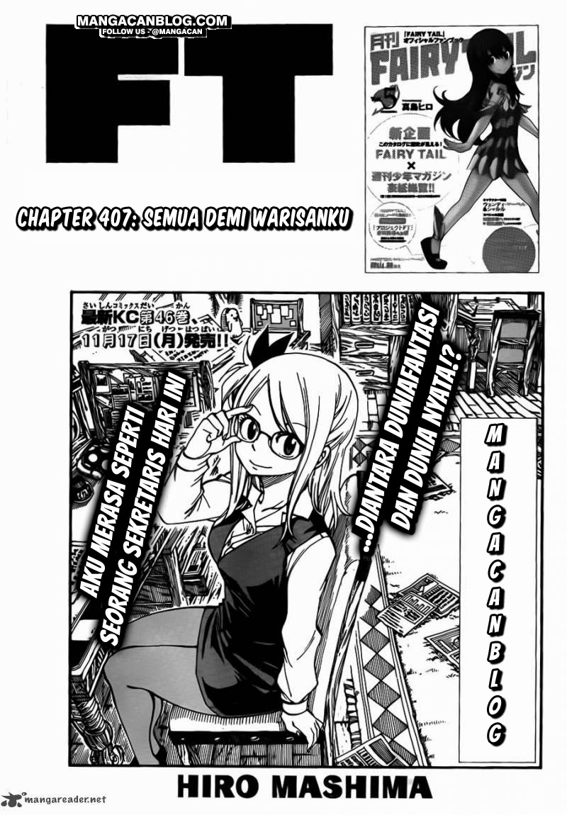 Fairy Tail — Chapter 407, halaman 3