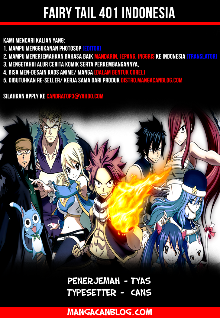 Fairy Tail — Chapter 401, halaman 1