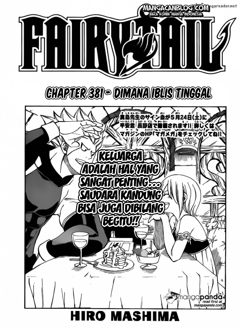 Fairy Tail — Chapter 381, halaman 1