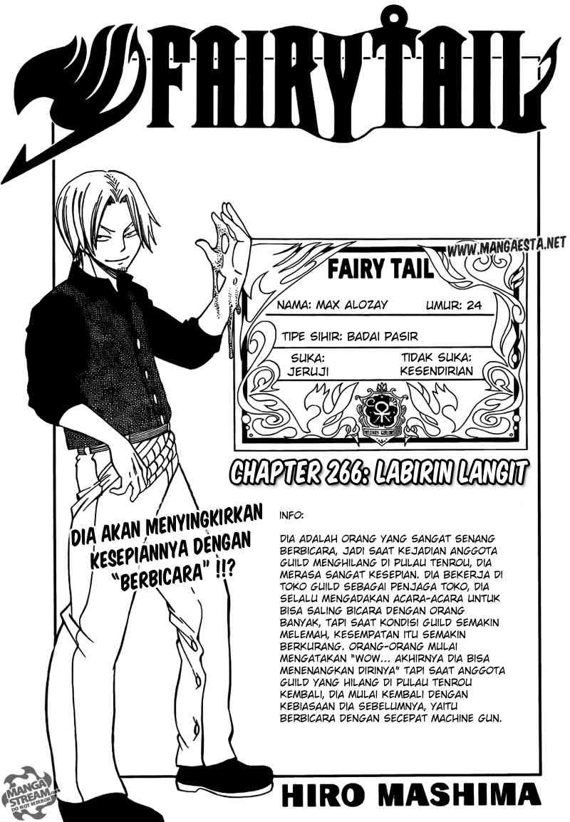 Fairy Tail — Chapter 266, halaman 2