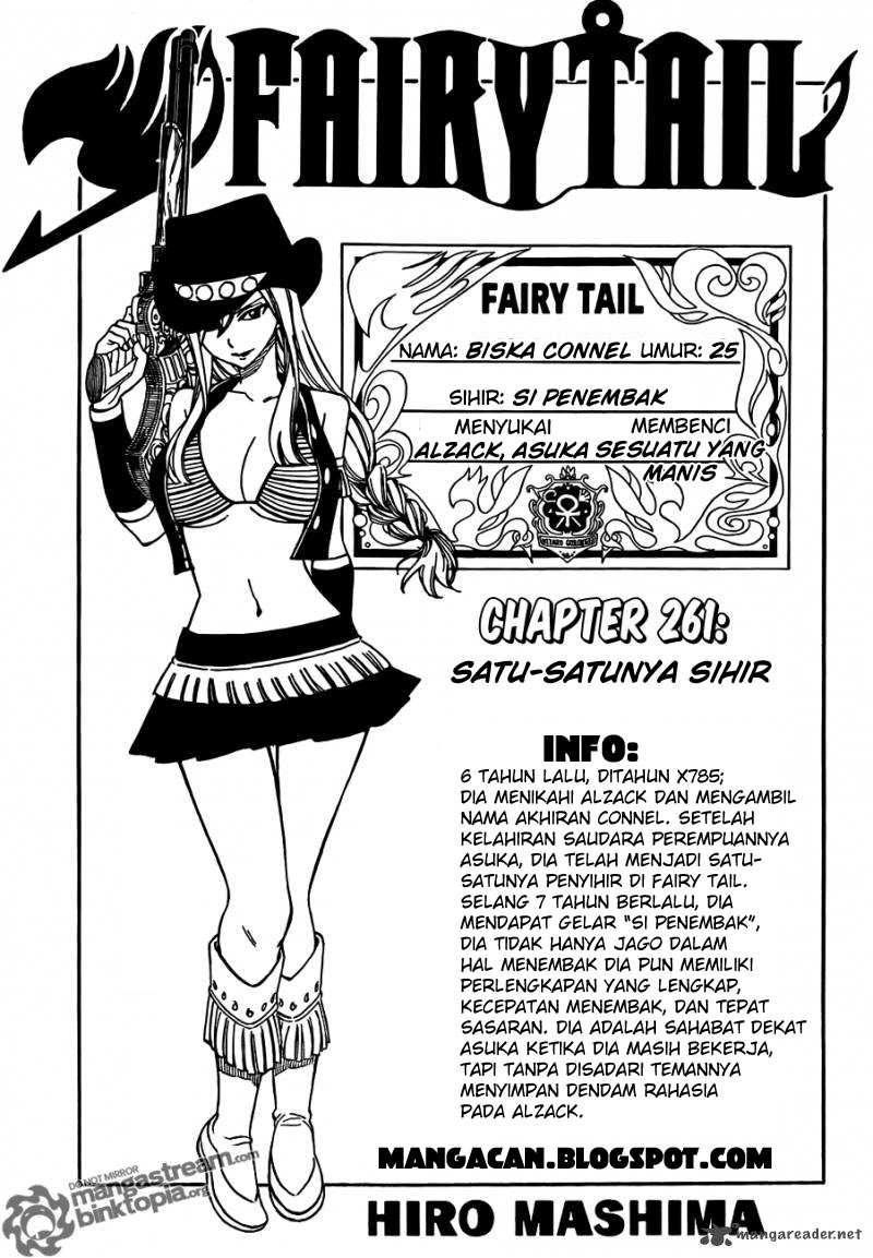 Fairy Tail — Chapter 261, halaman 1