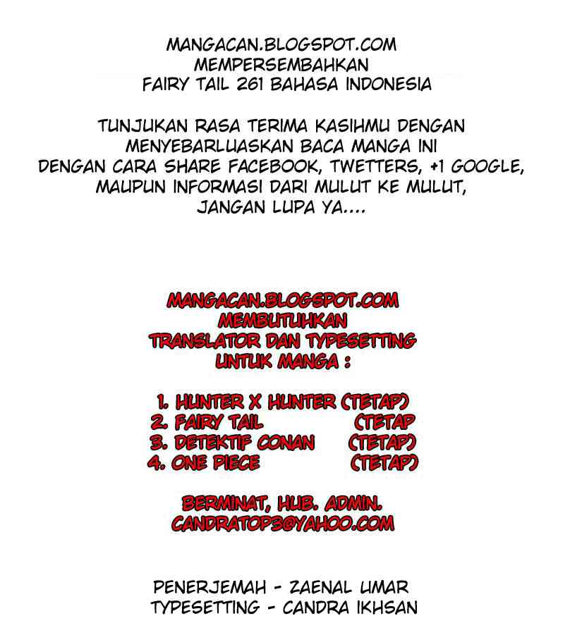 Fairy Tail — Chapter 261, halaman 11