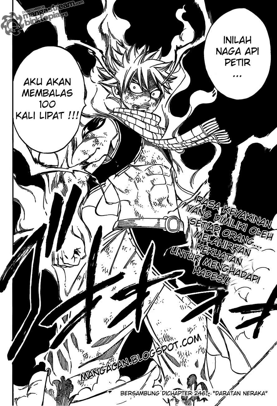 Fairy Tail — Chapter 245, halaman 21
