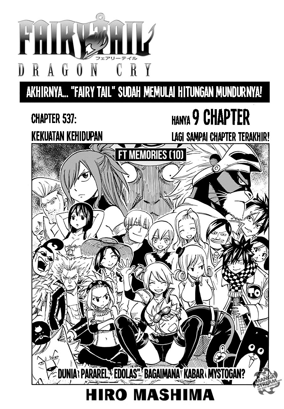 Fairy Tail — Chapter 537, halaman 1