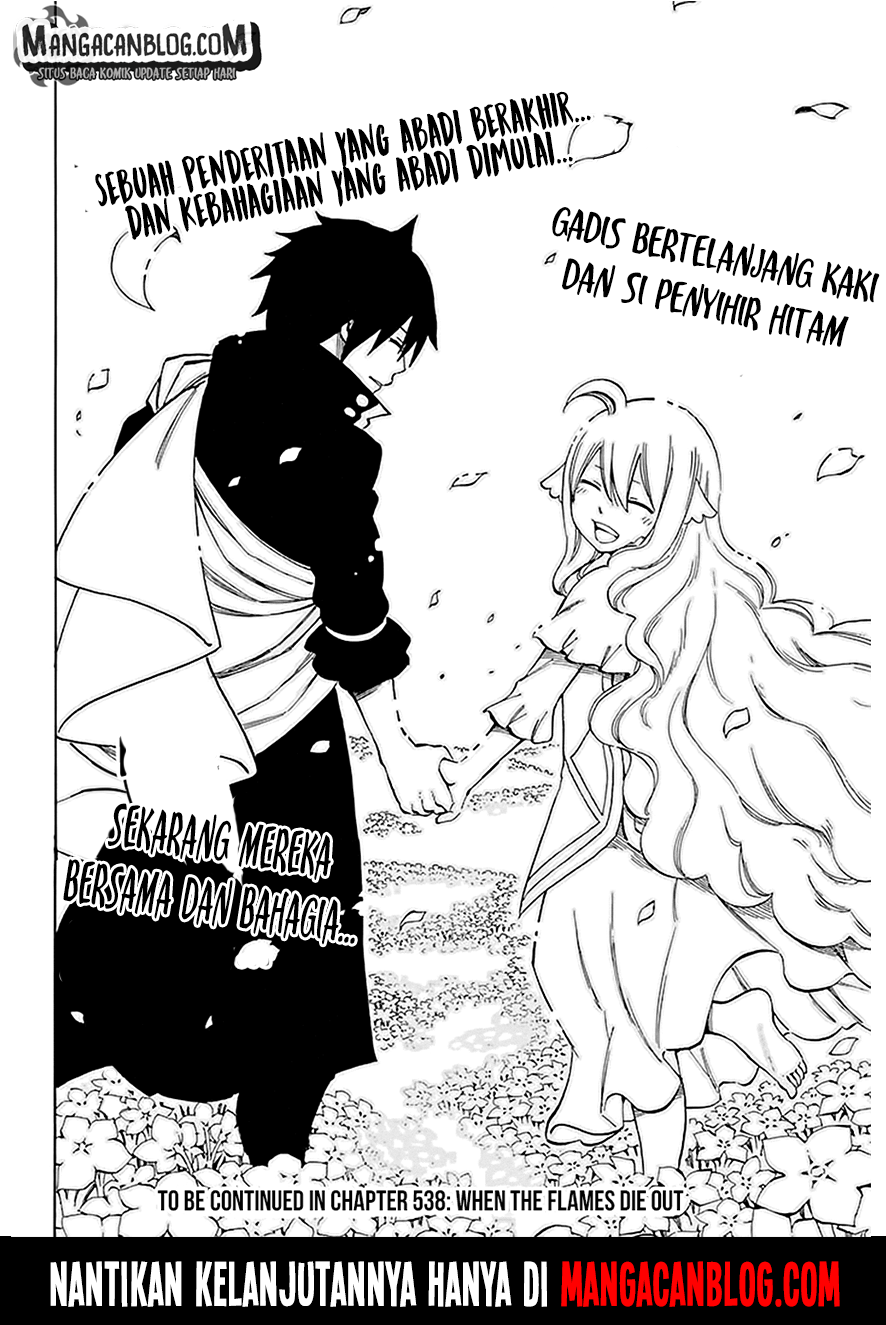 Fairy Tail — Chapter 537, halaman 19
