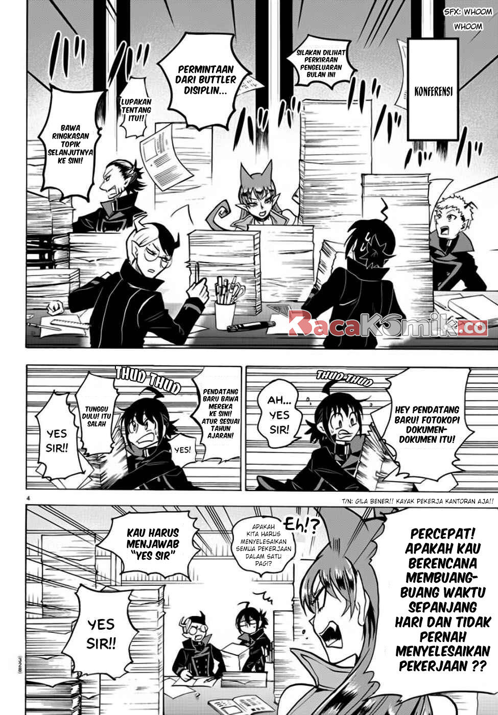 Mairimashita! Iruma-kun — Chapter 47, halaman 4