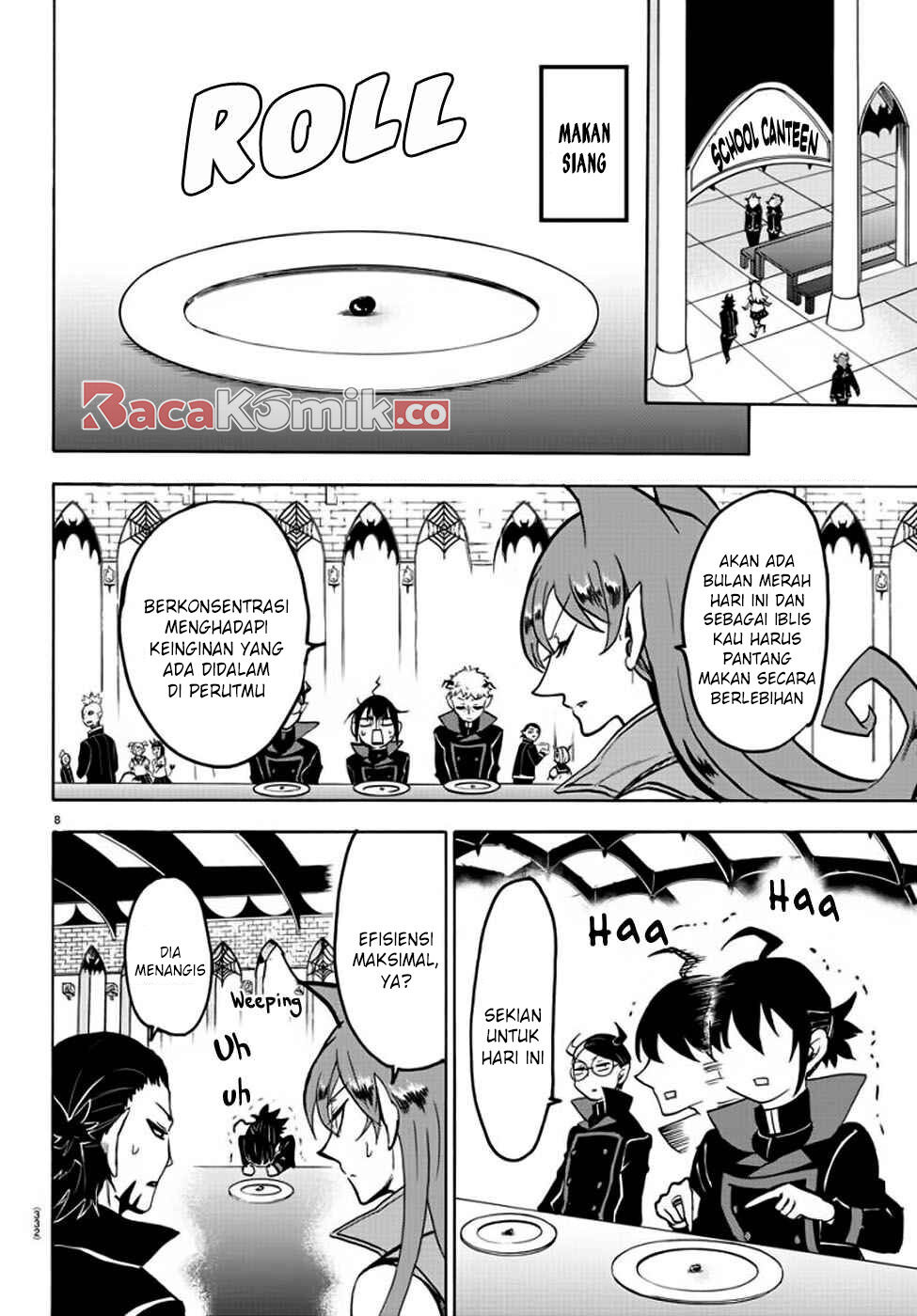 Mairimashita! Iruma-kun — Chapter 47, halaman 8