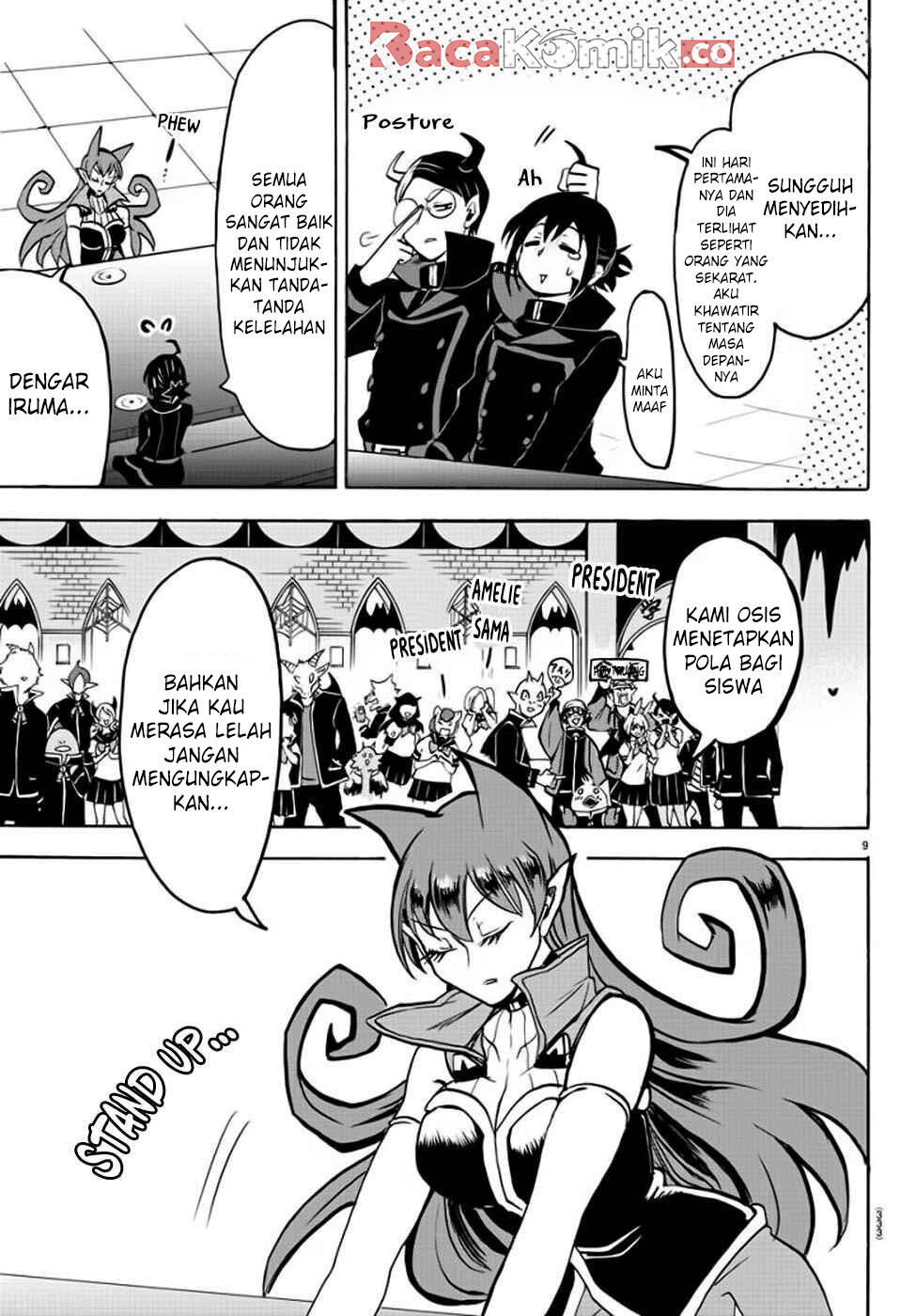 Mairimashita! Iruma-kun — Chapter 47, halaman 9