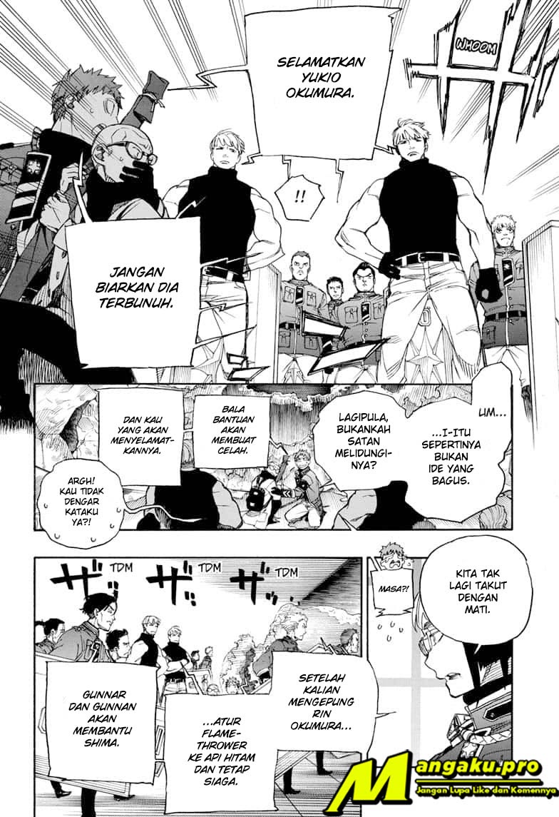 Ao no Exorcist — Chapter 124.1, halaman 7