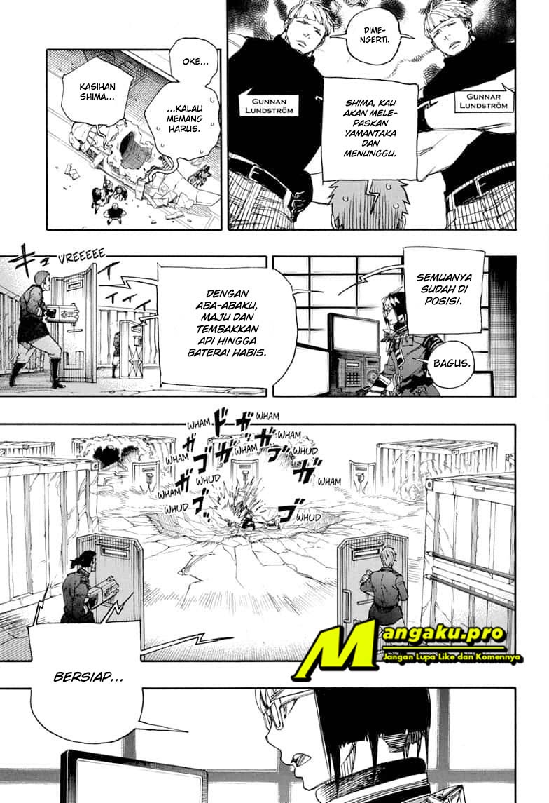 Ao no Exorcist — Chapter 124.1, halaman 8