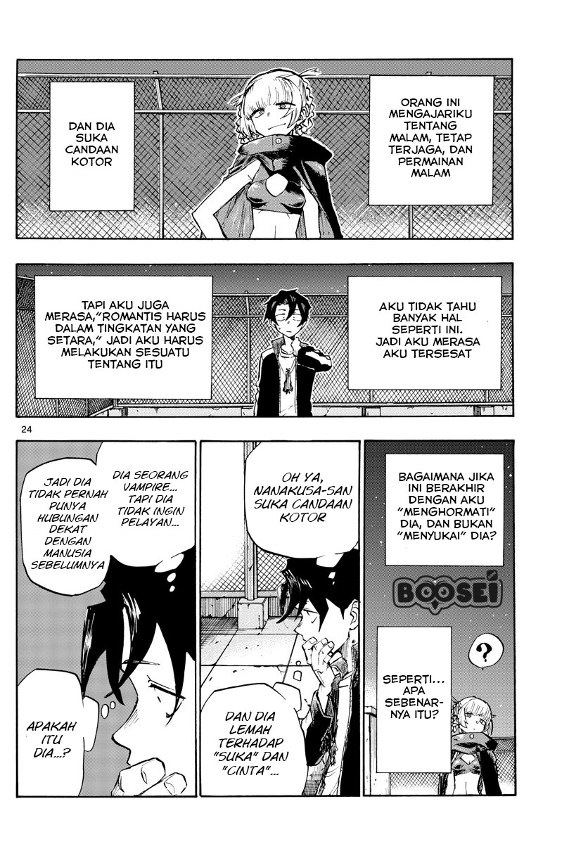 Yofukashi no Uta — Chapter 3, halaman 23