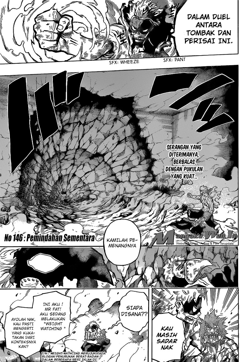 Boku no Hero Academia — Chapter 146, halaman 3