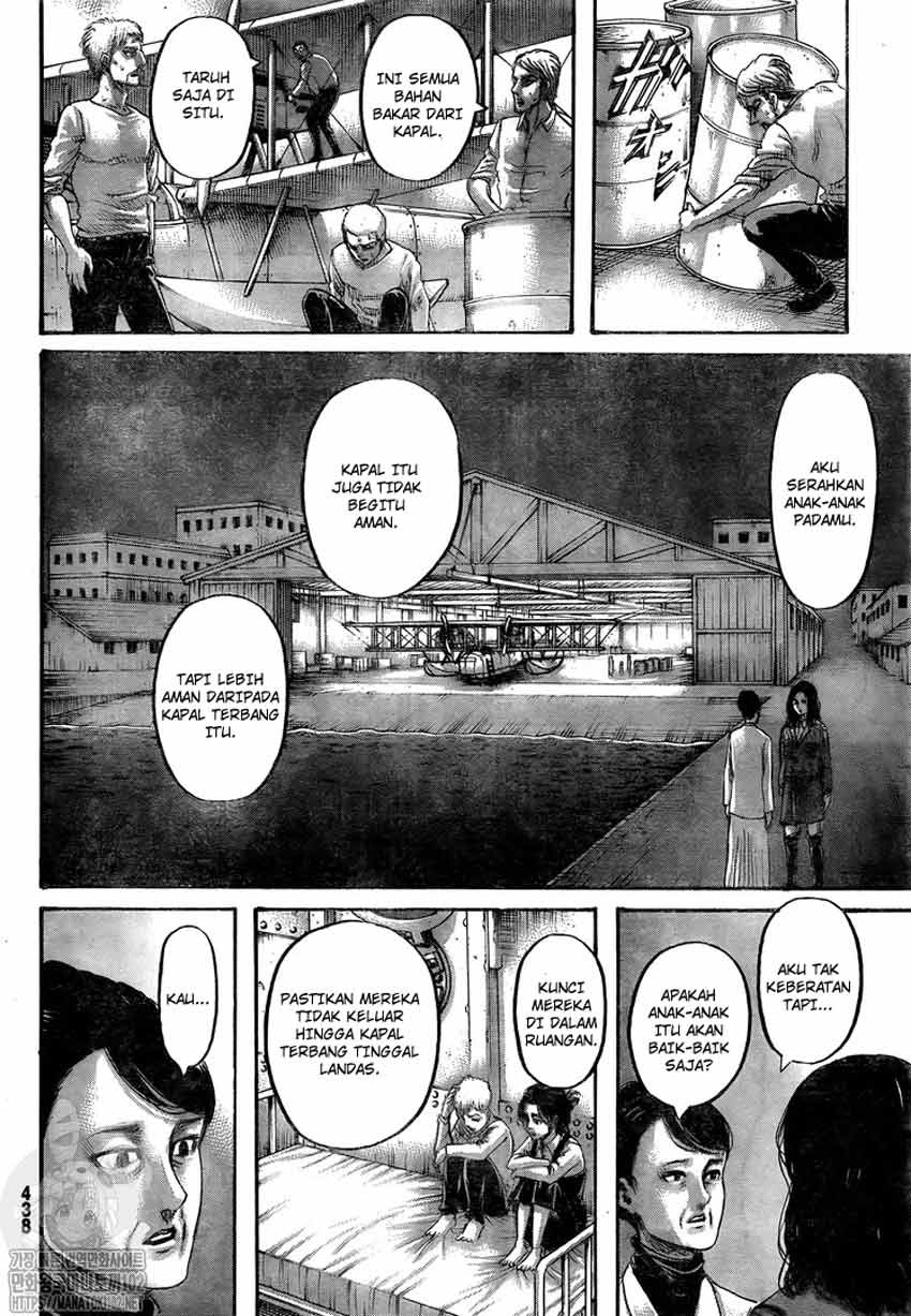 Shingeki no Kyojin — Chapter 132.1, halaman 15