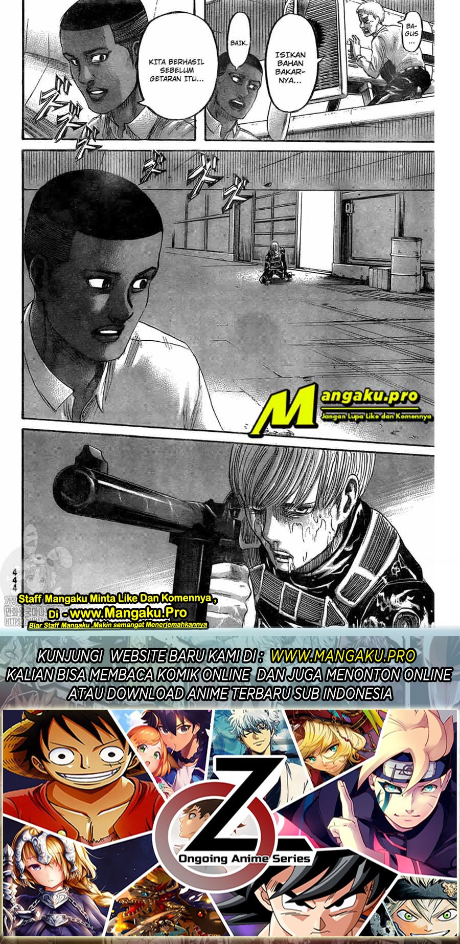 Shingeki no Kyojin — Chapter 132.1, halaman 21