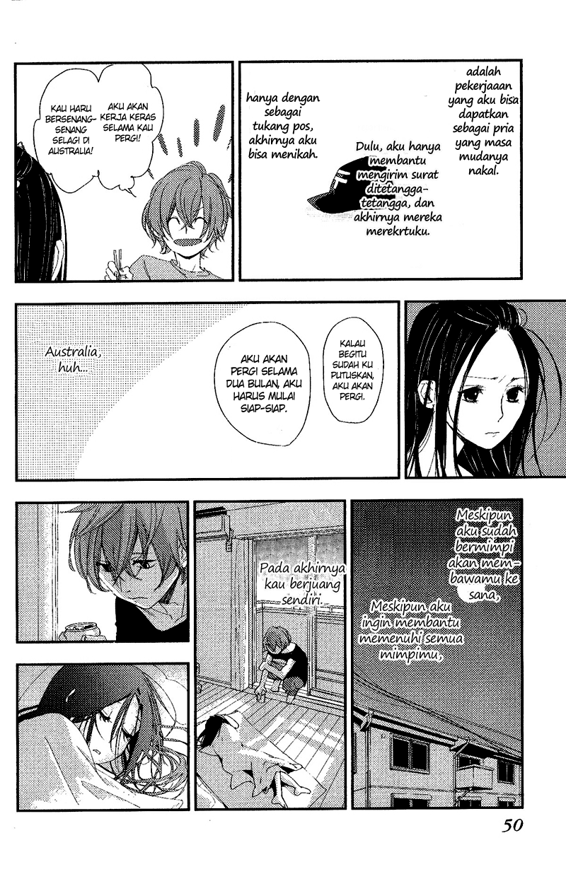Chikyuu Umare no Anata e — Chapter 0, halaman 18