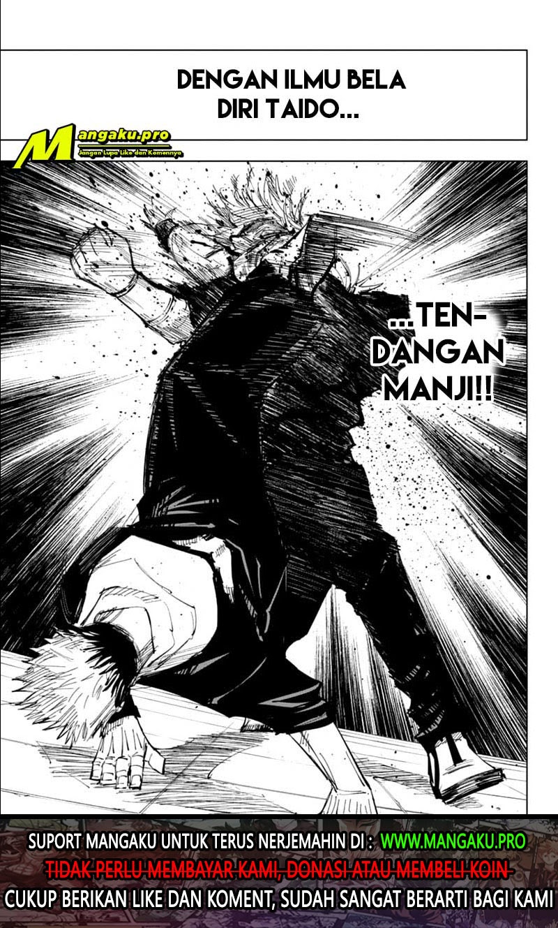 Jujutsu Kaisen — Chapter 121, halaman 17