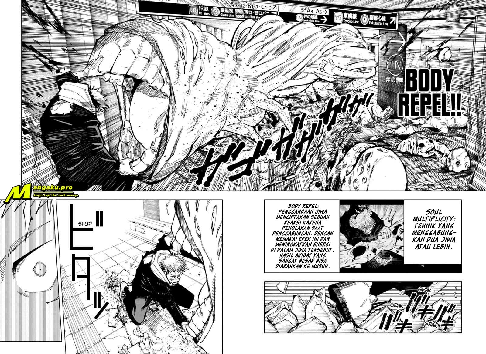Jujutsu Kaisen — Chapter 121, halaman 5