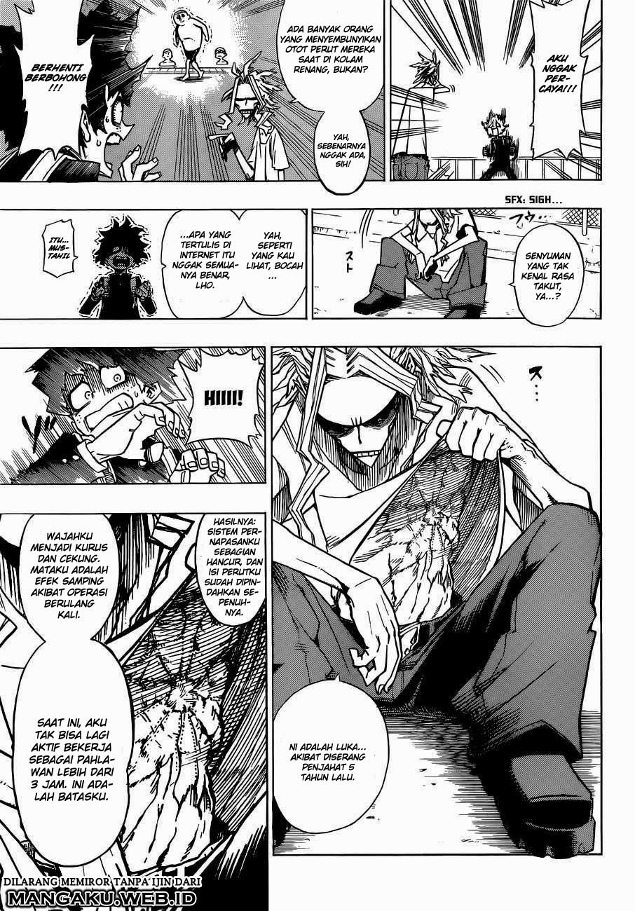 Boku no Hero Academia — Chapter 1, halaman 33