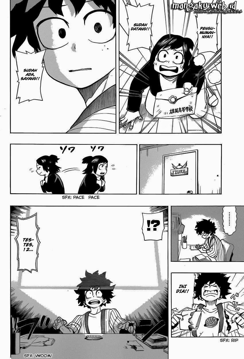 Boku no Hero Academia — Chapter 4, halaman 13