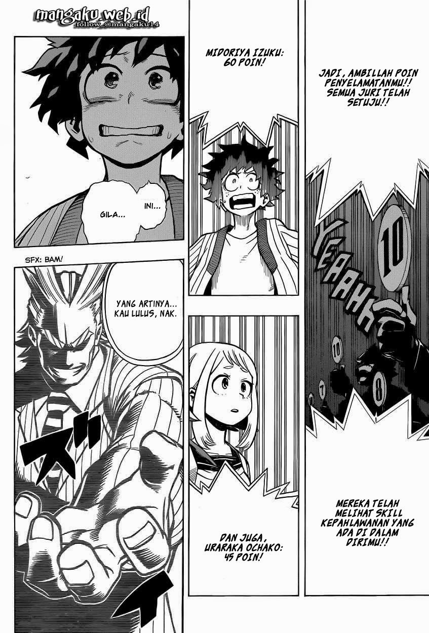 Boku no Hero Academia — Chapter 4, halaman 19