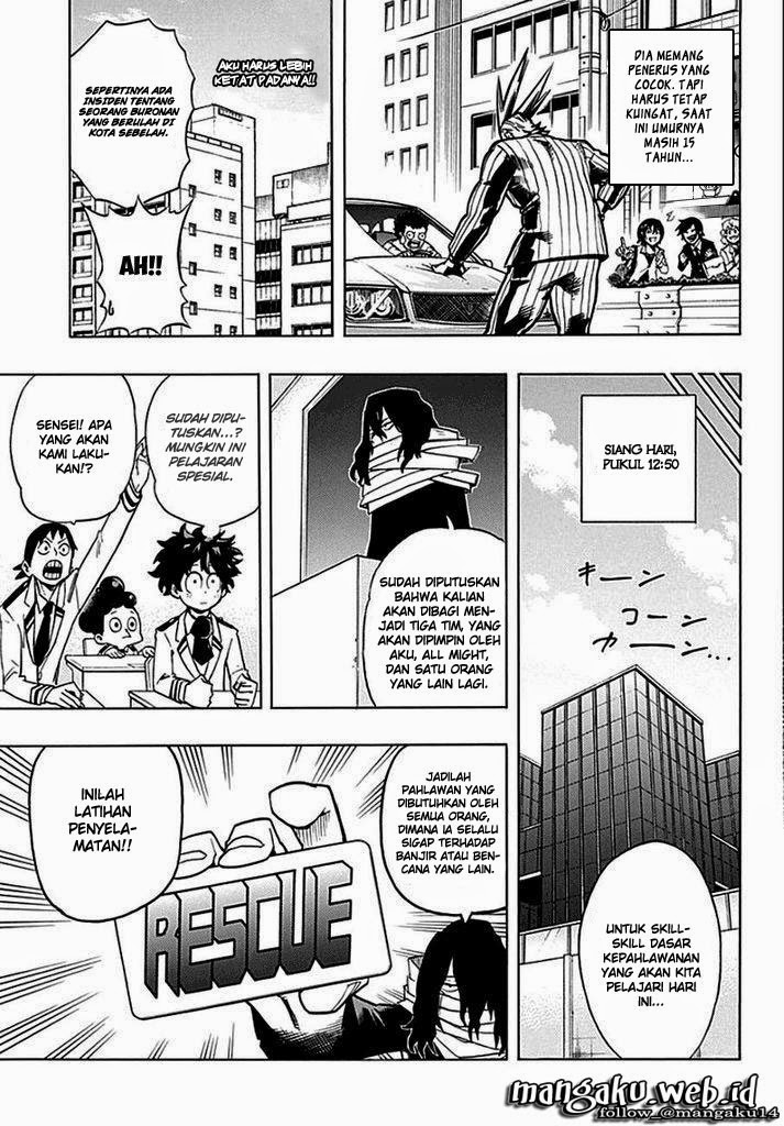 Boku no Hero Academia — Chapter 13, halaman 6