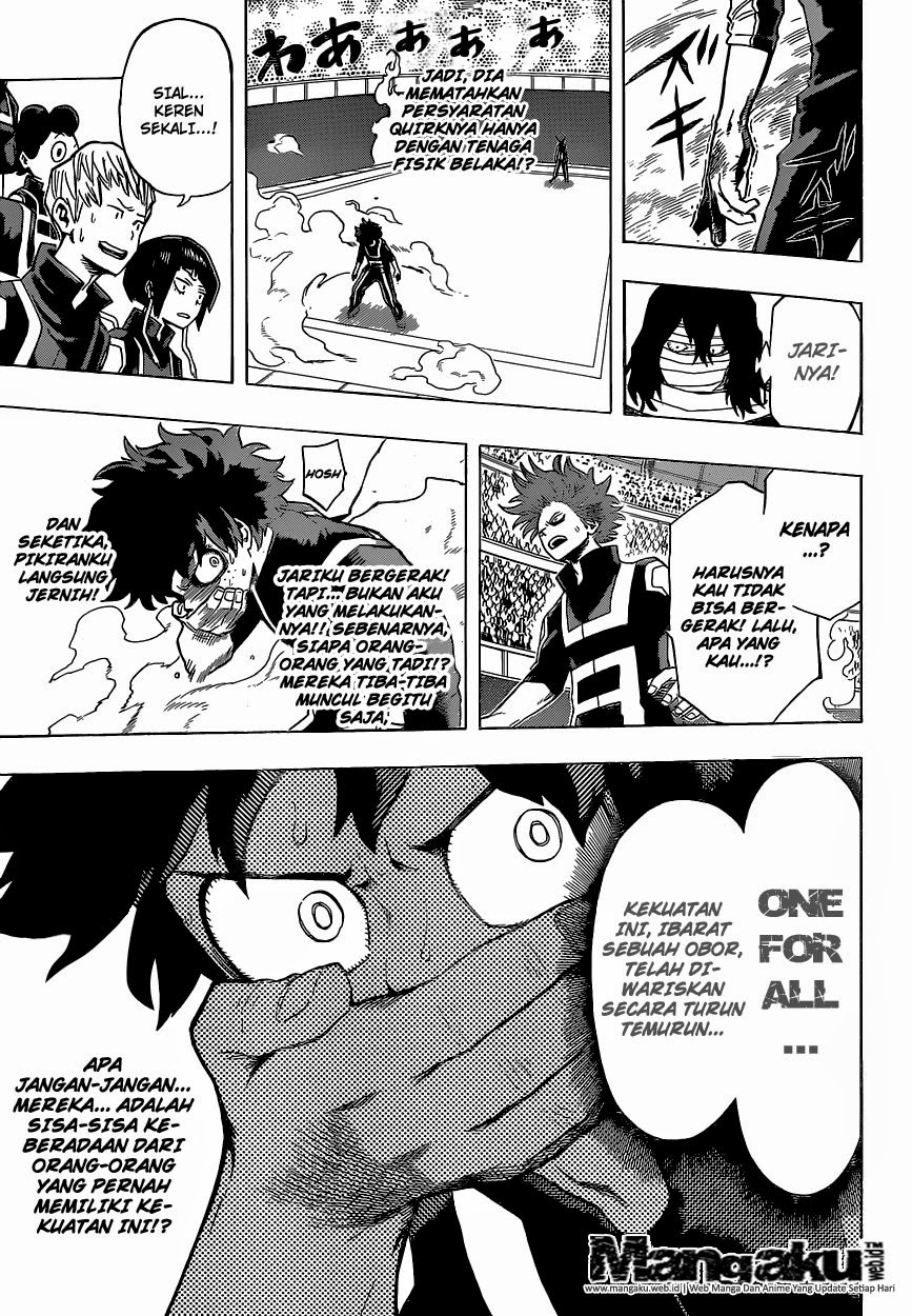Boku no Hero Academia — Chapter 33, halaman 13