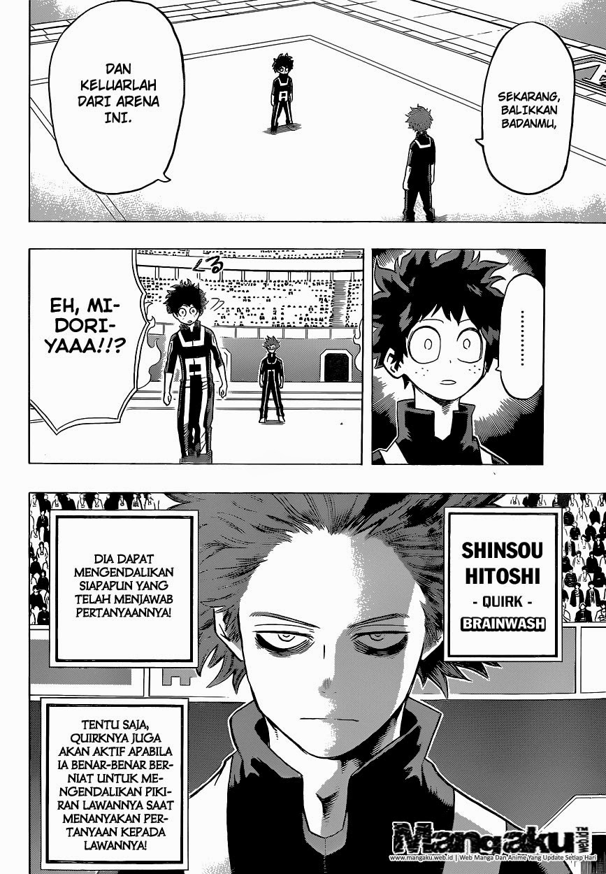 Boku no Hero Academia — Chapter 33, halaman 4