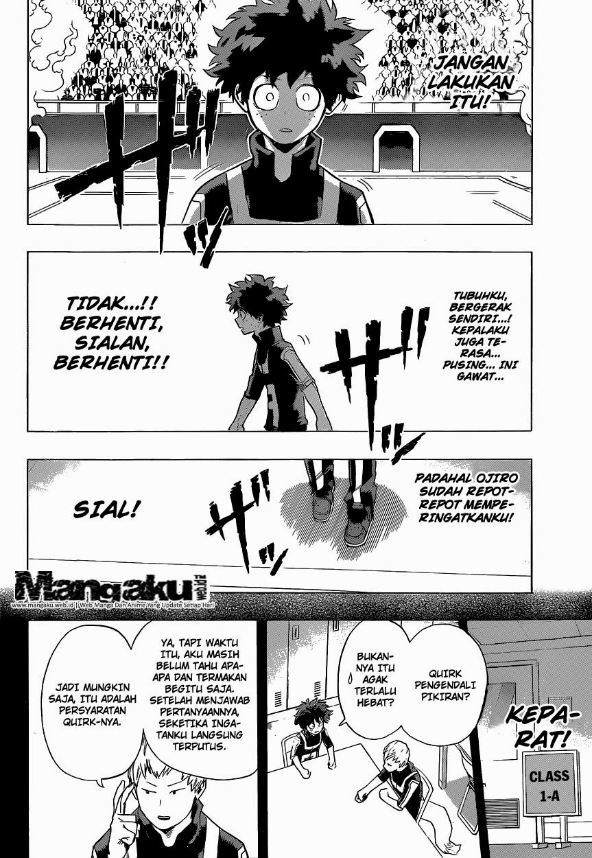 Boku no Hero Academia — Chapter 33, halaman 6