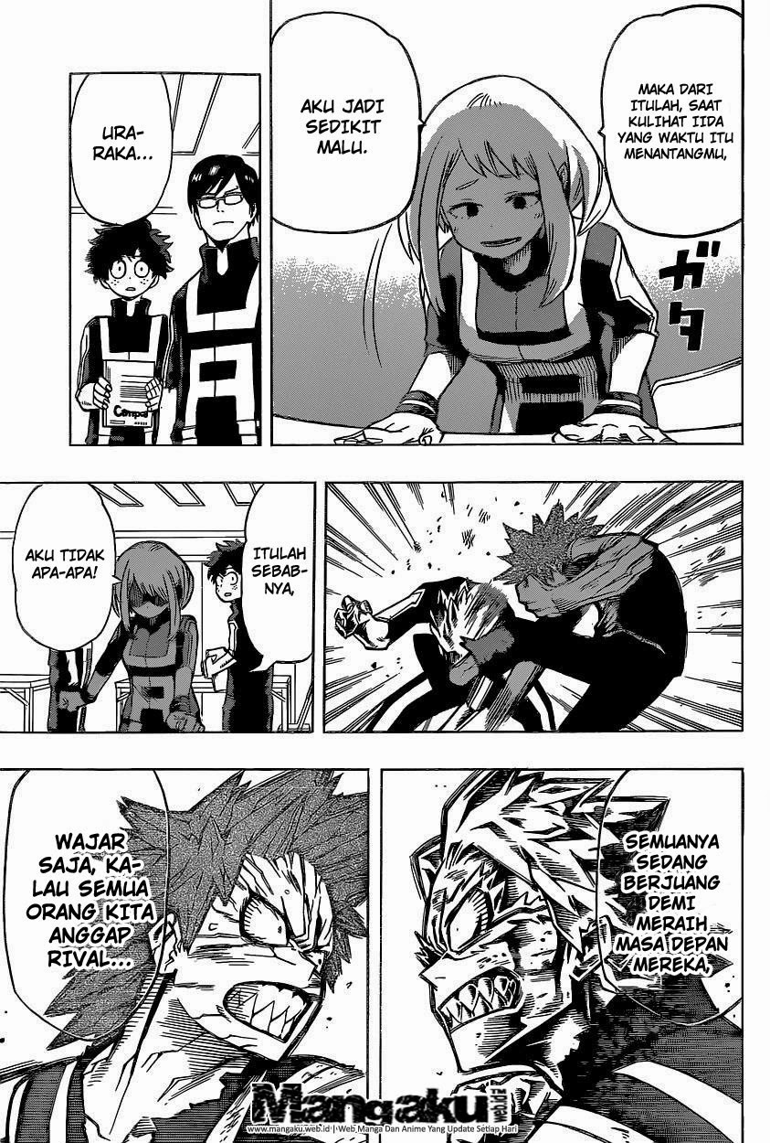 Boku no Hero Academia — Chapter 35, halaman 16