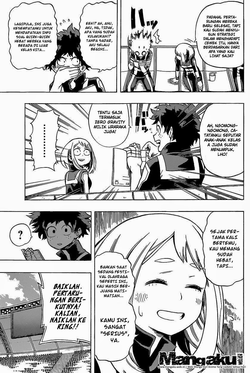 Boku no Hero Academia — Chapter 35, halaman 4