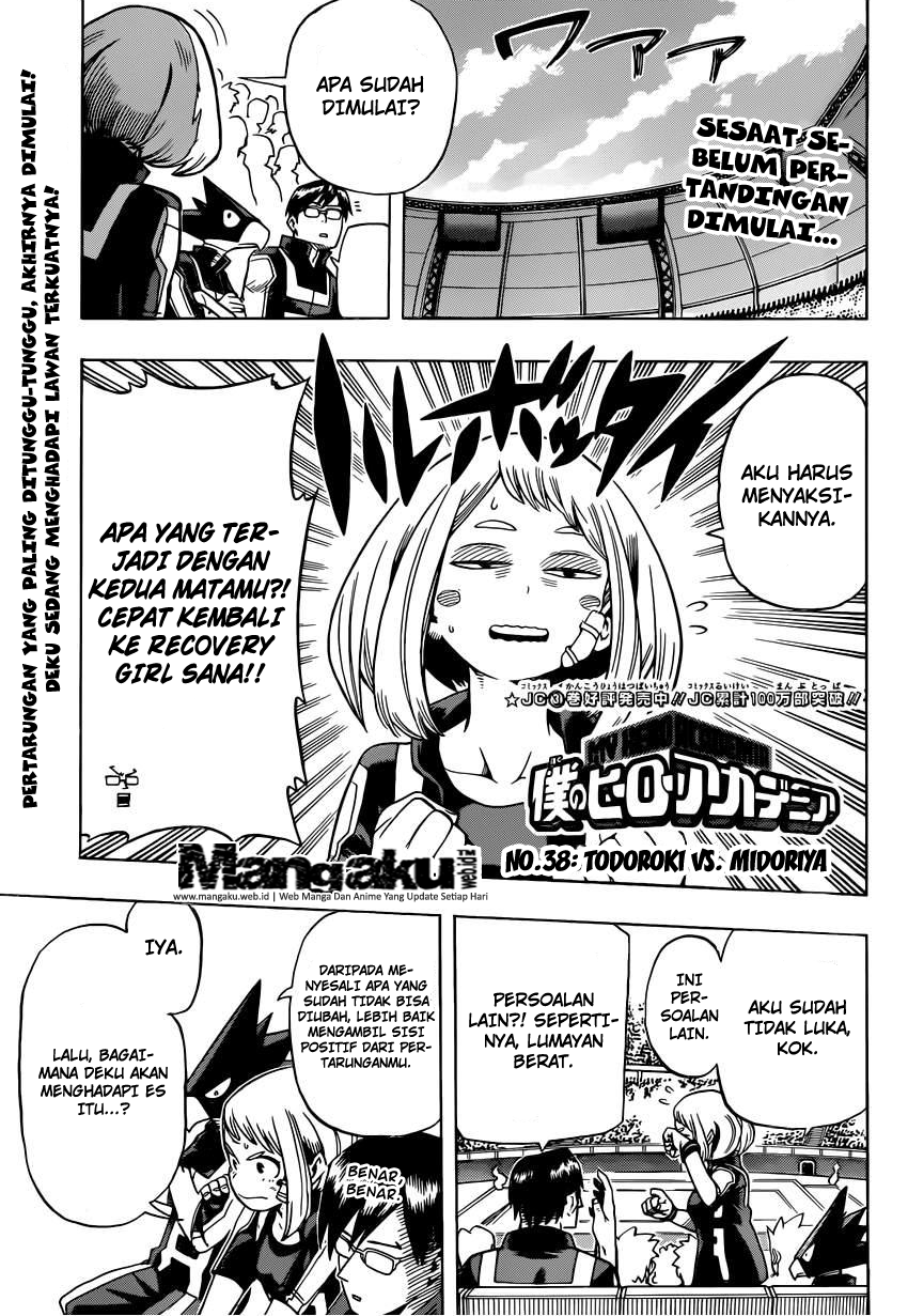 Boku no Hero Academia — Chapter 38, halaman 2