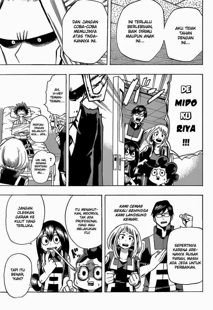 Boku no Hero Academia — Chapter 40, halaman 15