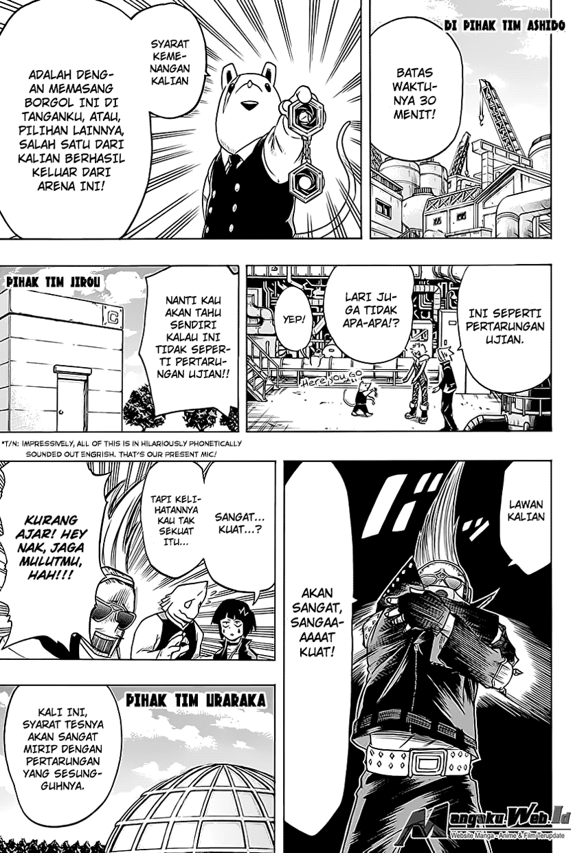 Boku no Hero Academia — Chapter 61, halaman 7
