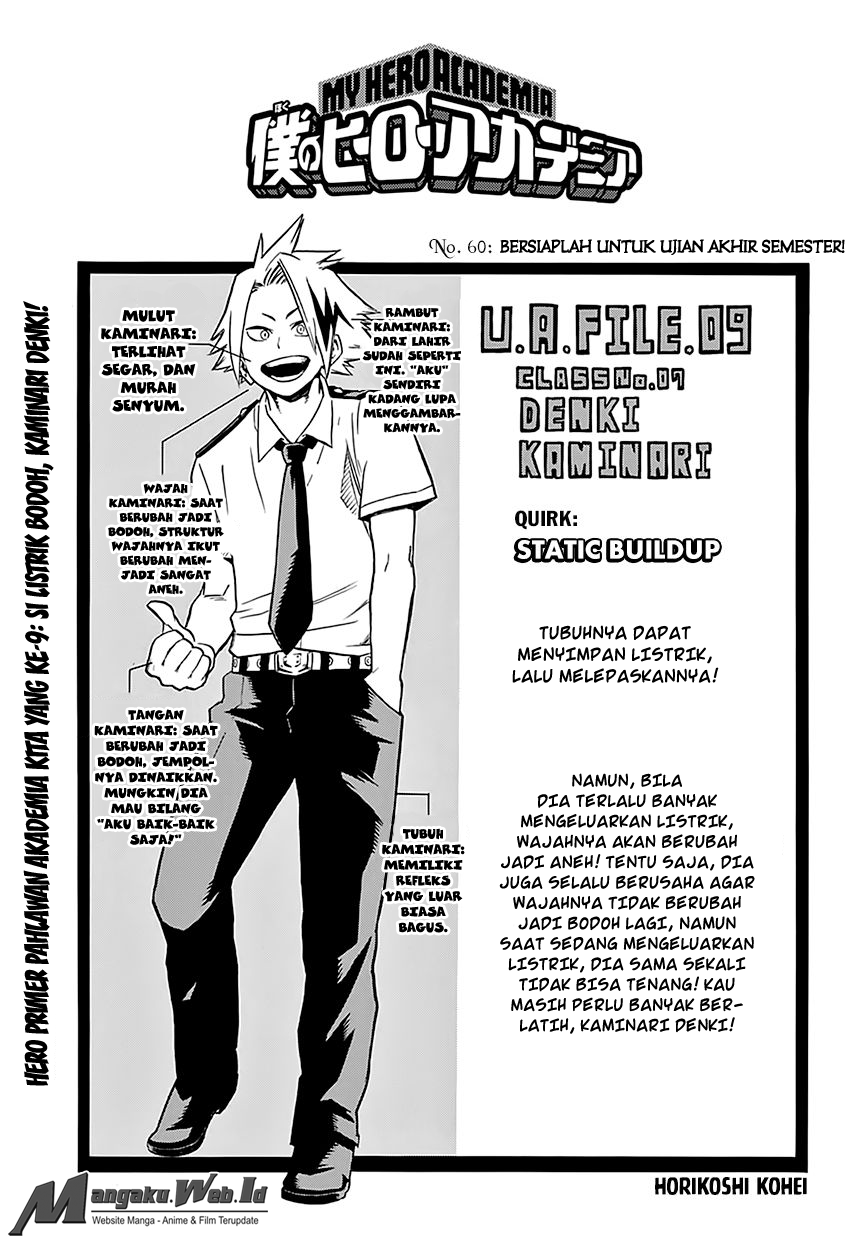 Boku no Hero Academia — Chapter 60, halaman 2