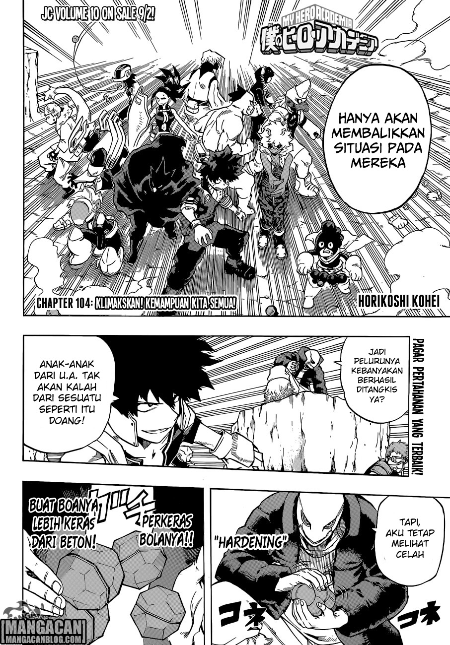 Boku no Hero Academia — Chapter 104, halaman 3