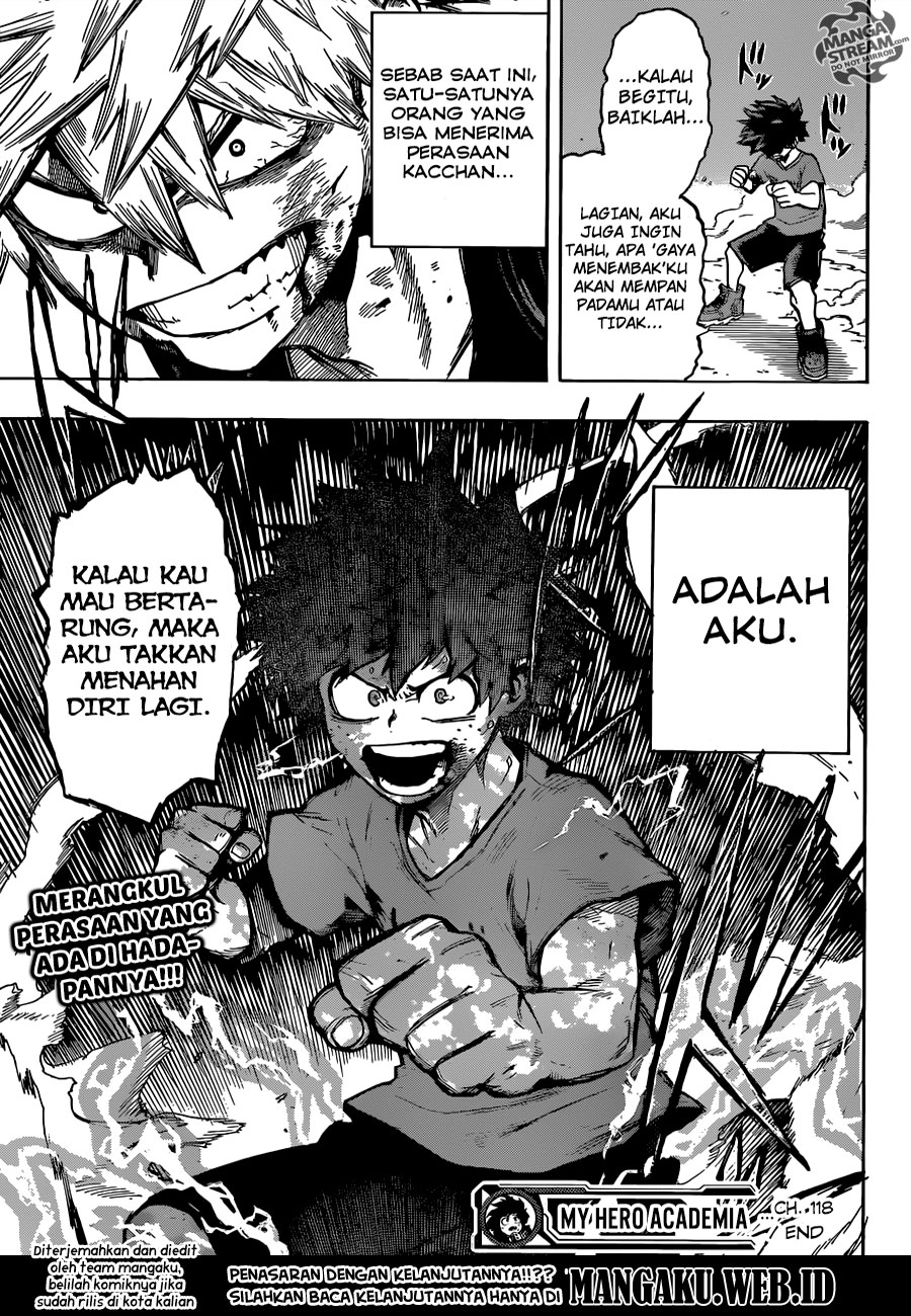 Boku no Hero Academia — Chapter 118, halaman 16